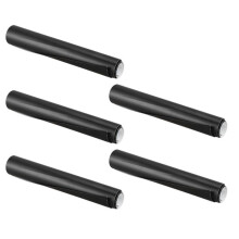 5pcs 12X60 Inch Matte Black Vinyl Film Wrap Car Diy Sticker