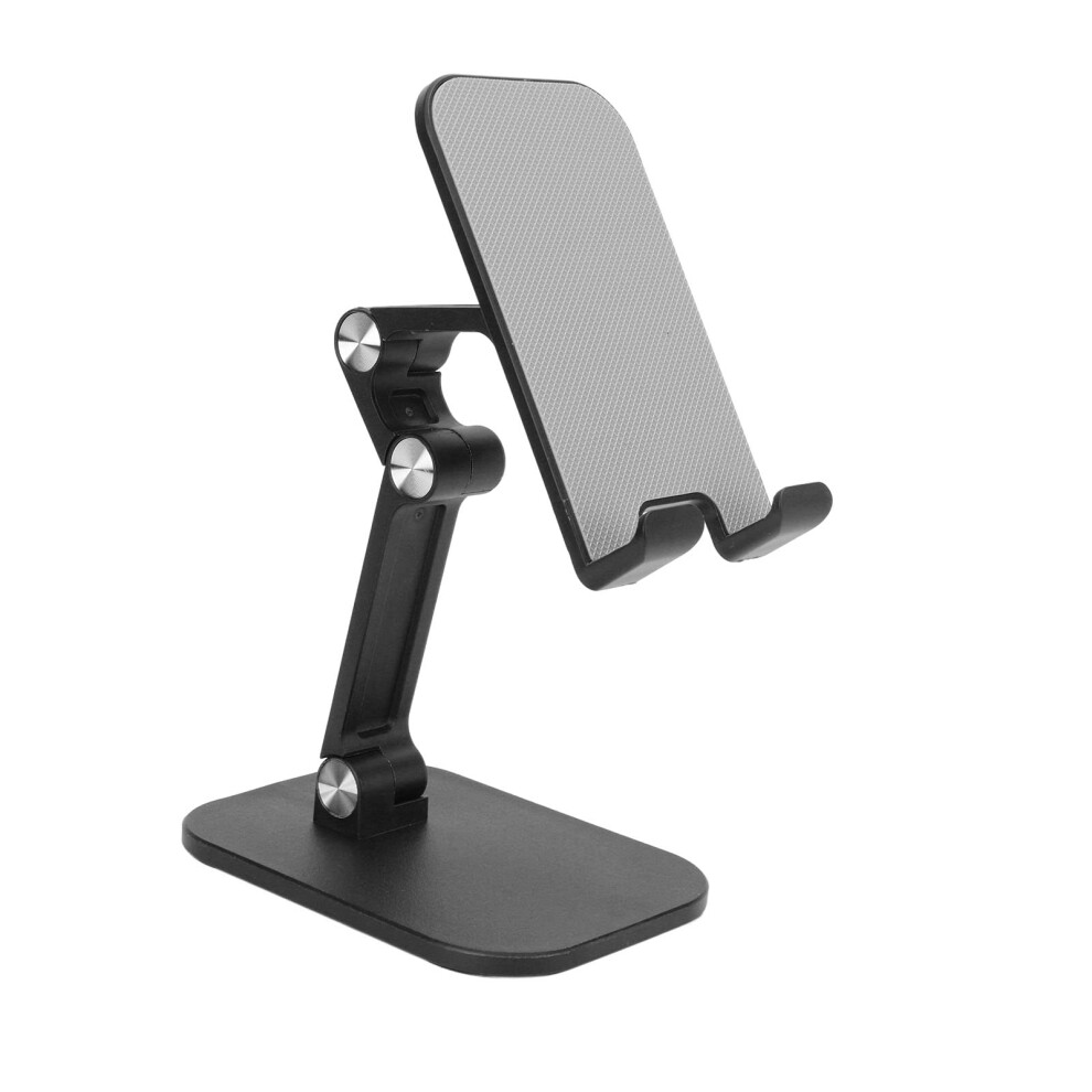 Adjustable Desktop Phone Stand With Antislip Base, Foldable Tablet Holder For Office And Home Black 9169991084770