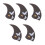 5Pcs Ukulele Pickguard Anti Scratch Plate Mini Pickguard for Ukulele 3