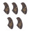 5Pcs Ukulele Pickguard Anti Scratch Plate Mini Pickguard for Ukulele 2