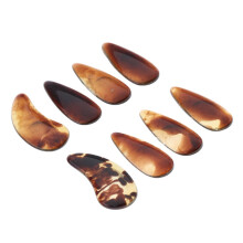 1 Pack Guzheng Finger Picks with Groove and Arc Gu Zheng Nails Middle