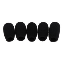 5 Pieces Conference Microphone Windshields Wind Muffs 48x12mm