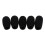 5 Pieces Conference Microphone Windshields Wind Muffs 48x12mm 1