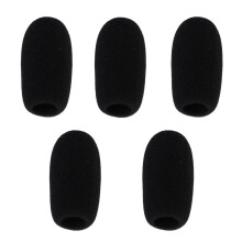5 Pieces Conference Microphone Windshields Wind Muffs 62x14mm