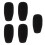 5 Pieces Conference Microphone Windshields Wind Muffs 48x12mm 2