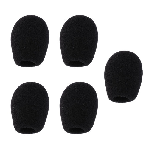 5 Pieces Conference Microphone Windshields Wind Muffs 44x14mm 2