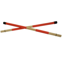 1 Pair of 40cm Bamboo Rod Drum Brush Drum Sticks for Jazz Folk Music R