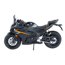 GSX250R 1/12 Alloy Diecast Motorcycle Model with Sound and Light, Collectible Gift Black