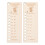 Temperature Blanket Color Chart Durable for Thread Knitting Crochet Pr 1