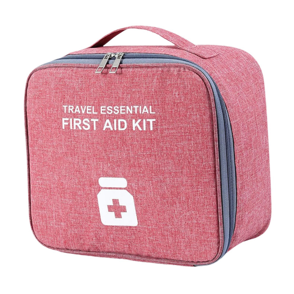 Portable Medicine Storage Bag Empty First Aid Box for Emergency Outdoo