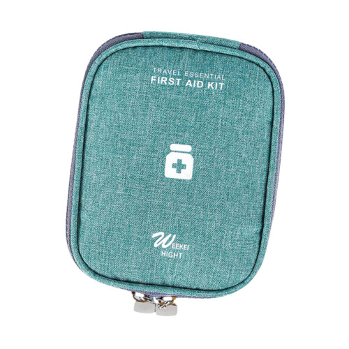Portable Medicine Storage Bag Empty First Aid Box for Emergency Outdoo