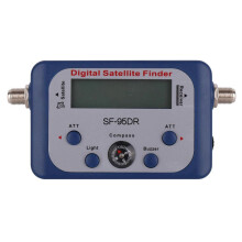 Mini Digital Satellite Finder with LCD Display, Automatic Search and Adjustable Sensitivity for Precise Dish Alignment