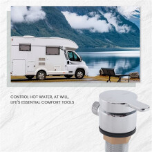 Shower Hose Valve Shower Faucet Hot & Cold Water Thermostatic Mixer Mixing Valve Suitable for RV and Yachts