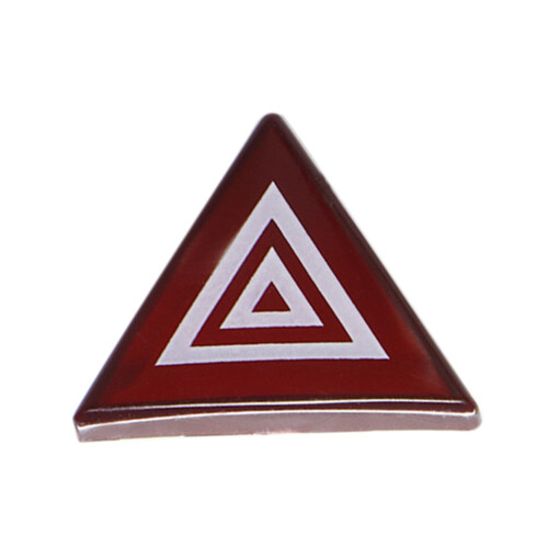 For W221 Red Hazard Light  Button Cover Auto Emergency Flasher  Shell for  S Class S300 2006-2013