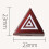 For W221 Red Hazard Light  Button Cover Auto Emergency Flasher  Shell for  S Class S300 2006-2013 2