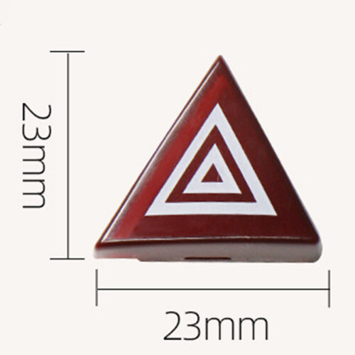 For W221 Red Hazard Light  Button Cover Auto Emergency Flasher  Shell for  S Class S300 2006-2013 1