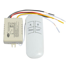Sem Fio /OFF 2 Vias 220V Lâmpada Controle Remoto Receptor Transmissor Controlador Lâmpada PeçAs de ReposiçãO para Casa