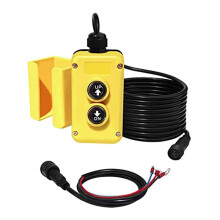 3 Wire Dump Trailer Remote Control for 12V Single Acting Hydraulic Pump Dump Trailer for Lift Unloading