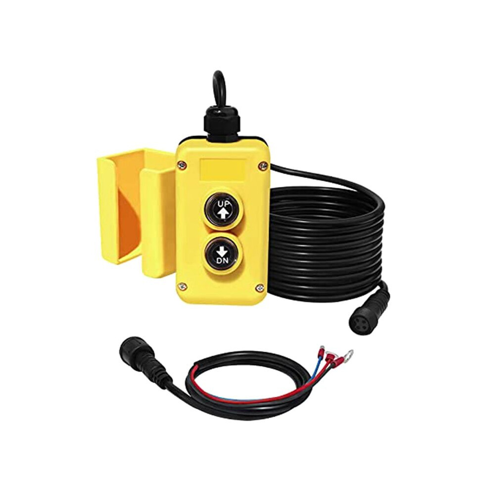 3 Wire Dump Trailer Remote Control  for 12V  Single Acting Hydraulic Pump Dump Trailer for Lift Unloading