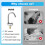 Rotation Copper Basin Faucet Cold Deck Kitchen Folding Caravan Bathroom Tap for Marine Boat Deck 5