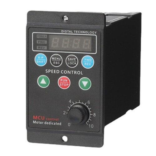 220V Single-Phase Input Three-Phase Output Motor Driver Frequency Converter with Four-Digit Digital Display T13-400W-H 1