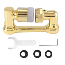 1080 Universal Rotation Faucet Sprayer Dual Effluent Washbasin Kitchen Robot Arm Extension Faucets Gold