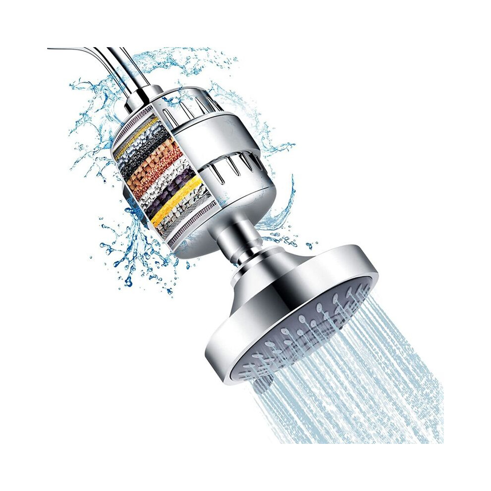 Filtered Shower High Pressure 5 Spray Modes Shower With Filters, 16 Stage Shower Filter For Hard Water 4712540327627
