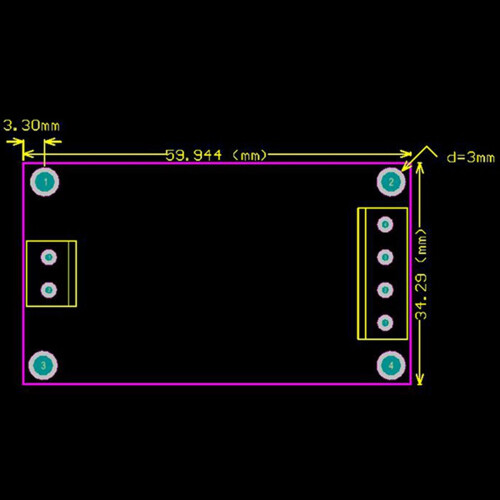 2Pcs DC12-24V Dual MOS Digital  Delay Relay Trigger Cycle Timer Delay  Circuit Board Timing Control Module 1
