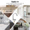 Rotation Copper Basin Faucet Cold Deck Kitchen Folding Caravan Bathroom Tap for Marine Boat Deck 7