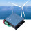 Wind Driven Generator Controller 12/24V 800W MPPT Wind Charge Controller Wind Turbine Generator Controller with Monitor 5