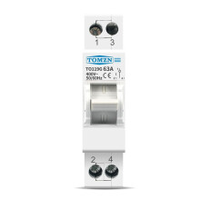 TOMZN TO119G 1P 63A MTS Dual Power Manual Transfer Isolating Interlock Circuit Breaker