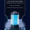 Automatic Toilet Flush Button+2 x Transmitter Toilet  Sensor Flusher Rechargeable  Toilet Flushing Sensor 6