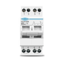 TOMZN TO219G 2P 63A MTS Dual Power Manual Transfer Isolating Interlock Circuit Breaker
