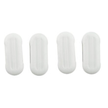 4-Pack Bidé Universal ToalettsäTen Bumper Kit, Levereras med Starkt Lim, ToalettsäTen Stickande BuffertfäSte