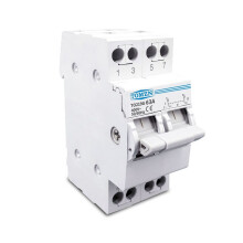 TOMZN TO219G 2P 63A MTS Dual Power Manueller Transfer Trennschalter Interlock Leistungsschalter