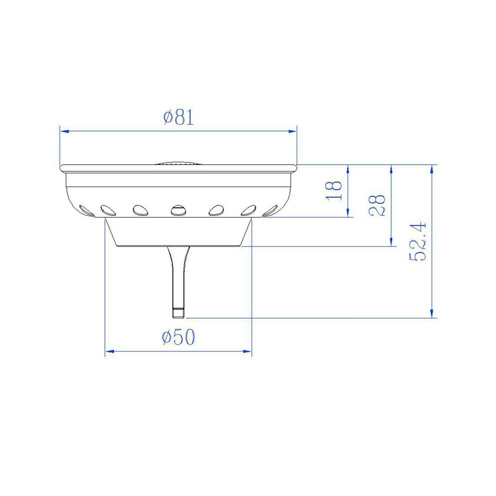 Sink Strainer Water Seal Umbrella Kitchen Sink Seal Cover Filter Basin Sealing Umbrella Water Kitchen Cover 4712086790848