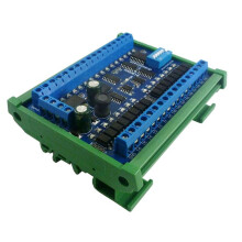 12V 24V 16 in 16 Out RS485 Remote PLC IO Expansion Board Modbus RTU Multifunctional Convenience Module