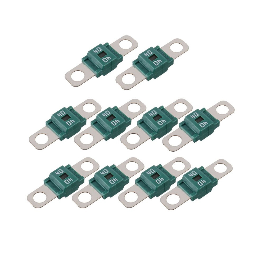 Ami/Midi Fuse 40A High Current Fuse Bolt- Fuse 40 Amp For Cars, Trucks, Construction Vehicles, Buses, Caravans (10Pc) 6032294777157