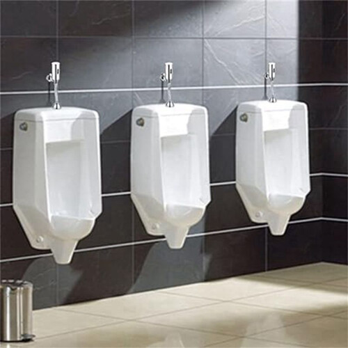 Urinal Sensor Flush Valve Urinal Flush Valve Wall-Mounted Urinal Automatic Flusher Hotel Bathroom Water Saving