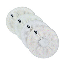 4PCS Thicker Winter Warm Toilet Cover Mat Bathroom Toilet Pad Cushion with Handle Soft Washable Closestool