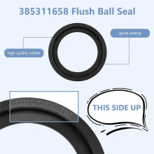 385311641 RV Toilet Water Valve Kit and 2 Pcs 385311658 Flush Seal Replacement for 300 310 320 RV Toilets