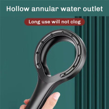 Heart Ring Booster Shower Heads High Pressure Shower  Home Shower Sets Rain Shower Mixer Bathroom Accessories