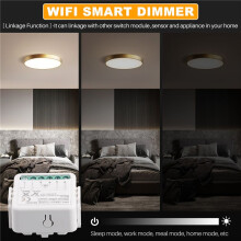 Zigbee Light Curtain Dimmer Module C04 Control Breaker Curtain Module Zero Fire