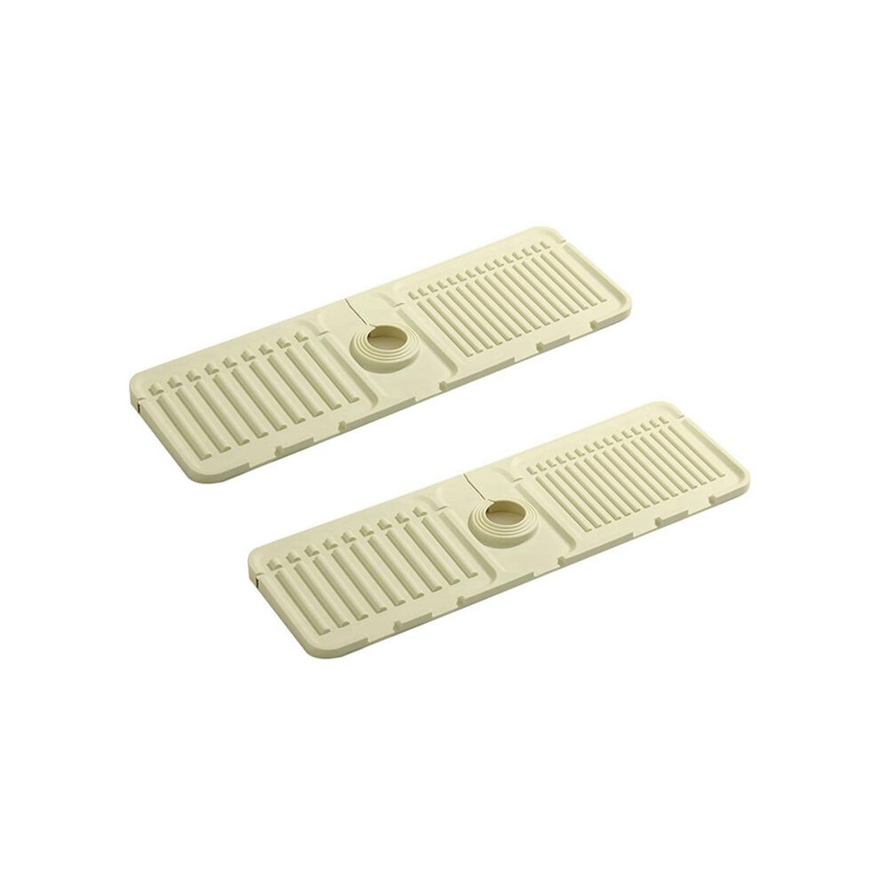 Drain Mat Kitchen Faucet Mat Sink -Proof Non-Slip Mat Cuttable Drainage Mat Pool Storage Mat As Shown 4711284674110