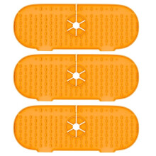 Silicon Kran Avloppsdyna Hushålls Diskbänk Kran Kudde Tjock Dränering Pad 14x52CM