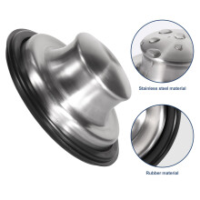 Kitchen Sink Drain Stopper 2PCS Garbage Disposal Stopper 3.35 Inch Sink Drain Plug, Fits Standard Kitchen Drain