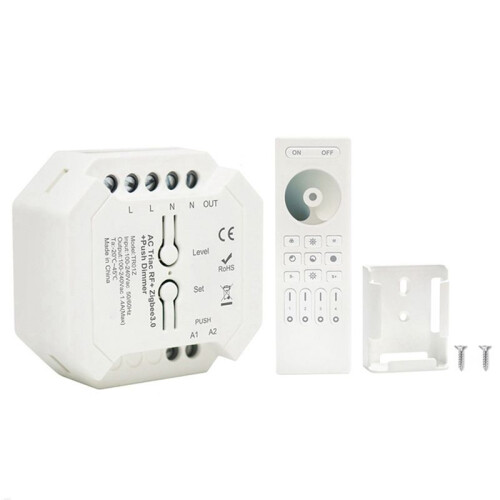 Tuya ZigBee Triac Dimmer LED Controller  Dimmer for Dimmable LED Lights Support  APP RF Remote Control C