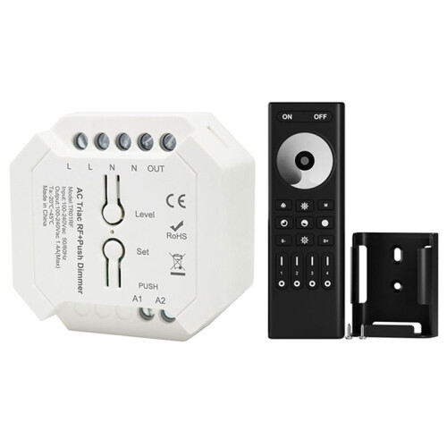 2.4G RF Triac Dimmer LED Controller  Dimmer Support  APP RF Remote Control AC100V-240V B
