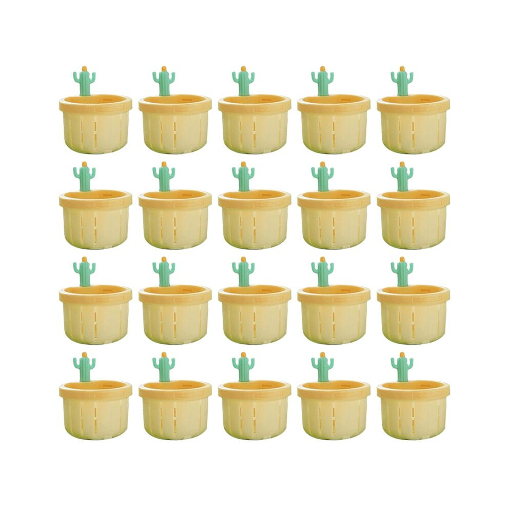 Cactus Sink Drain Filter, Push To Dump, Sink Drain Basket Filter, Kitchen Garbage Collection Filter Yellow 6033692512937