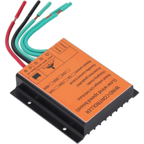 MPPT Wind Charge Controller 12V 24V with Fast Charging and Multiple Protections for Off Grid Systems 1